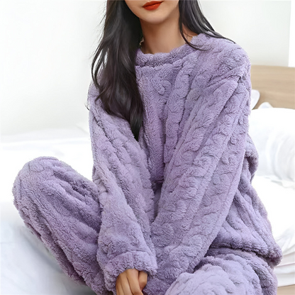 LYDVEIG | FLEECE PYJAMASSETTET FOR KVINTER