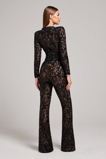 HYBERTE | FEST GLITTER JUMPSUIT