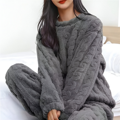 LYDVEIG | FLEECE PYJAMASSETTET FOR KVINTER