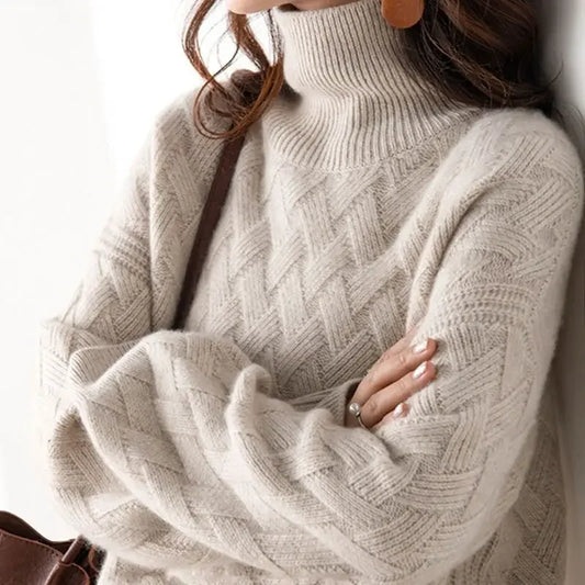 MYRTEL | CASHMERE TURTLENCK GENSER