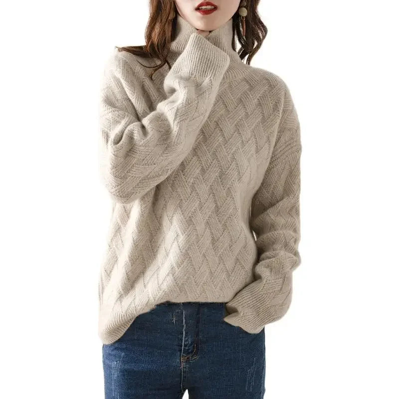 MYRTEL | CASHMERE TURTLENCK GENSER