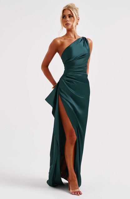 ZELMA | CHIC HIGH SPLIT MAXI DRESS